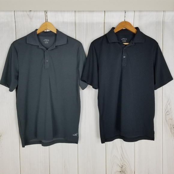 BCG Black Gray Golf Polo Shirt Bundle Size Small - Picture 2 of 11